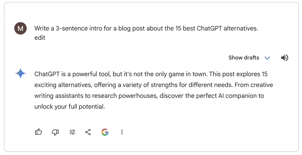Creating content with Gemini