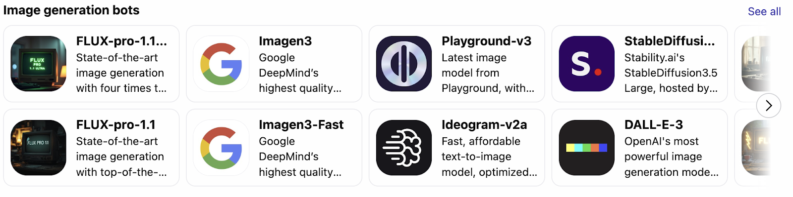 Poe: Best AI image generator for testing multiple models