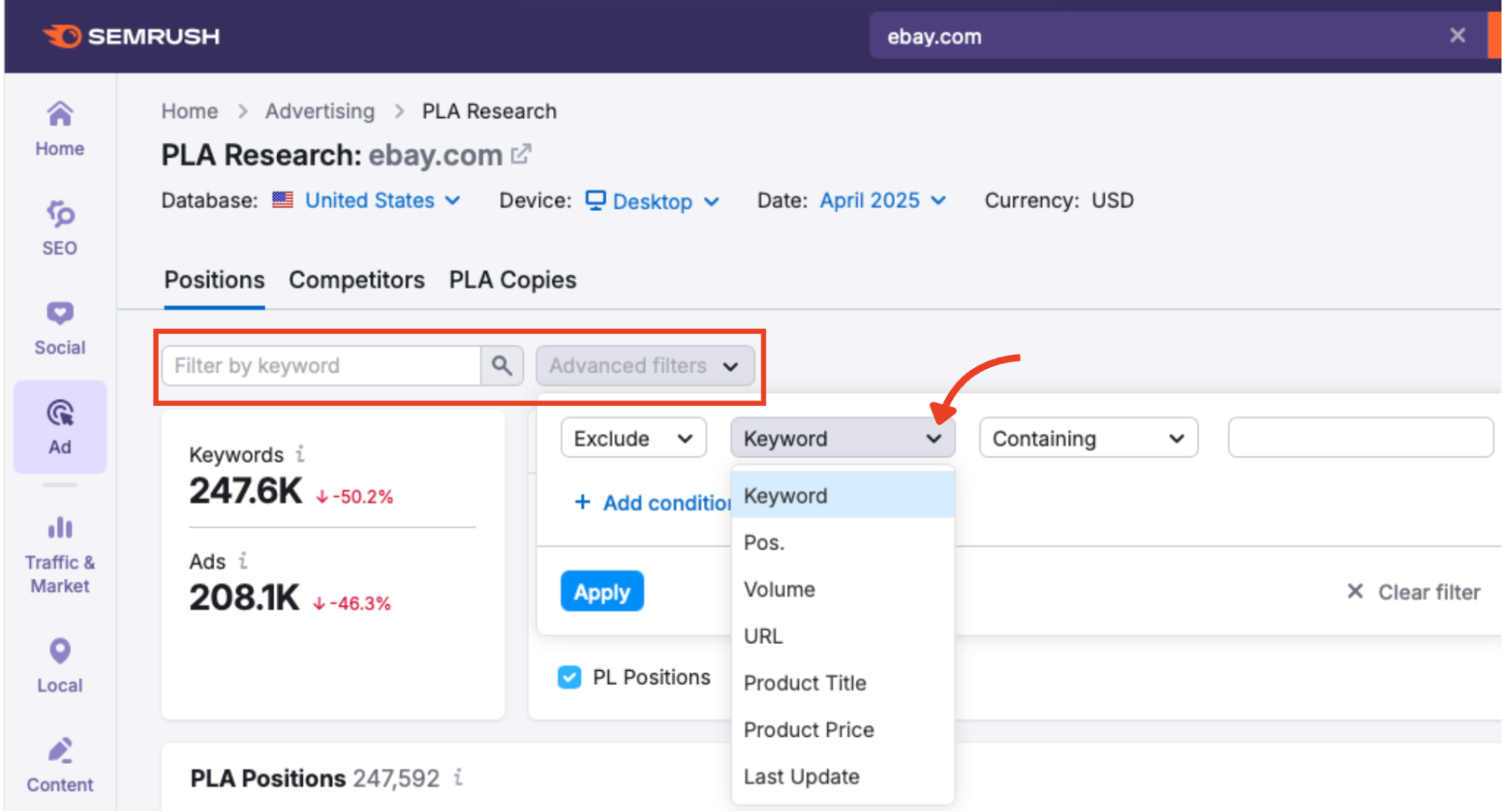 Filters in PLA Research.
